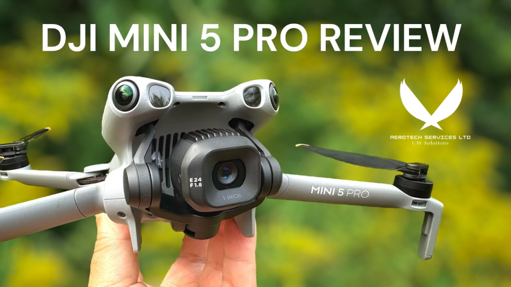 The New DJI Mini 5 Pro Review