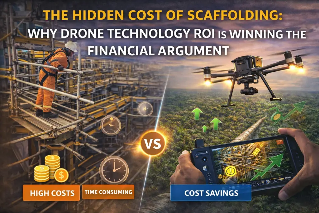The Hidden Cost of Scaffolding Why Drone Technology ROI is Winning the Financial Argument