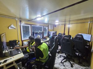 One of AeroTech Services Ltd Drone Live streaming station for Pipeline surveillance