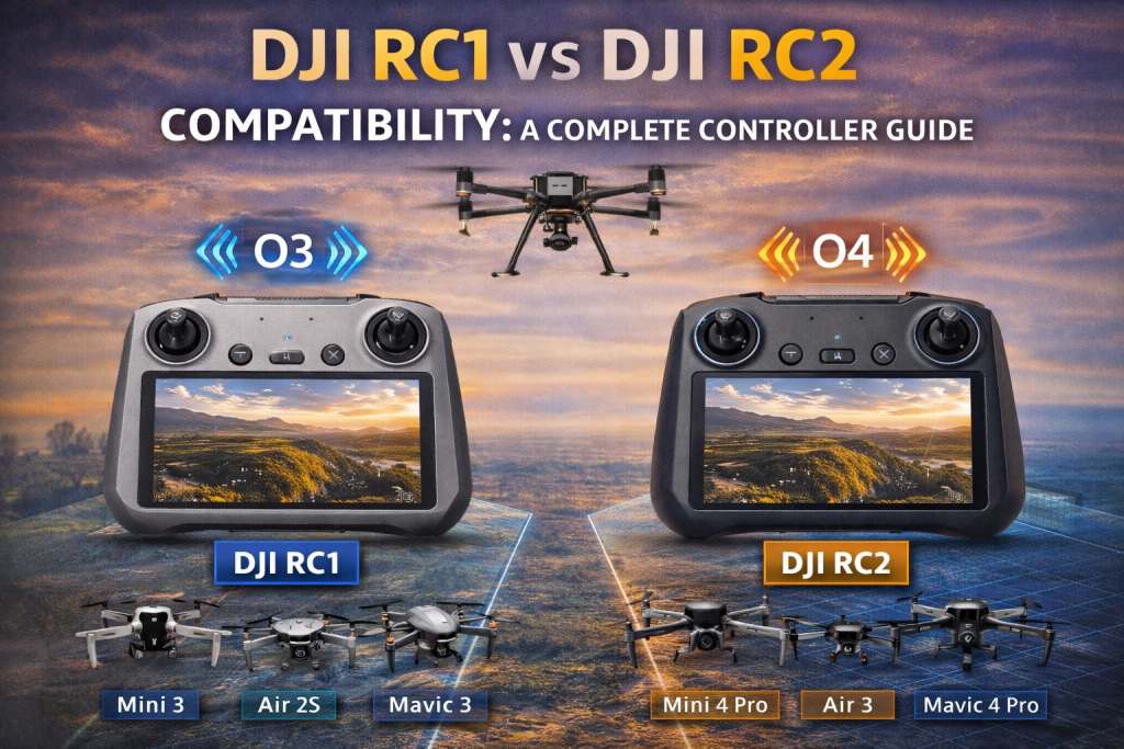 DJI RC1 vs DJI RC2 Compatibility A Complete Controller Guide