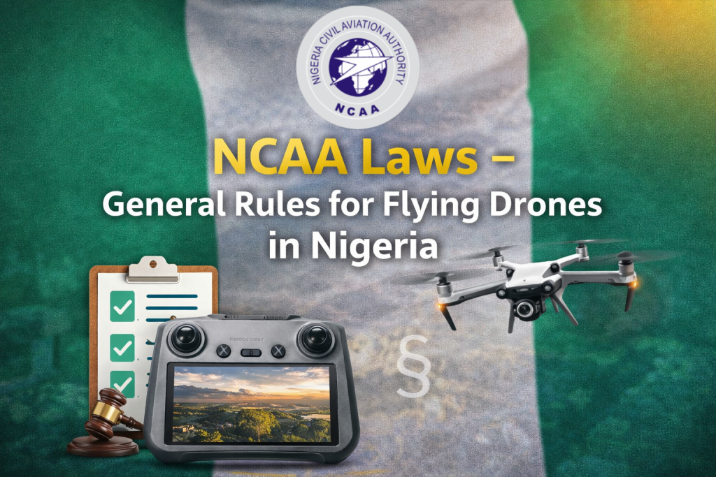NCAA Laws – General Rules for Flying Drones in Nigeria